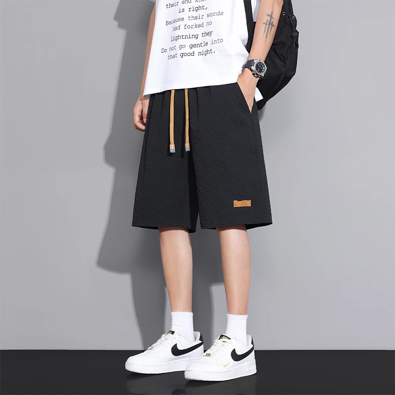 Men's Summer Fashion Trend Loose Five Quarter Shorts High Elasticity Breathable Sweat Absorbing Quick Drying Casual Sports Pants
Men's Summer Fashion Trend Loose Five Quarter Shorts High Elasticity Breathable Sweat Absorbing Quick Drying Casual Sports Pants