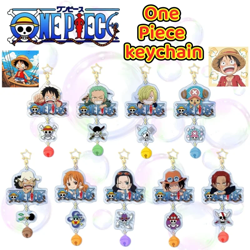 One Piece Anime Bell Pendant Keychain Pendant Cute Luffy Solon Ace Dynamic Acrylic Gift High Beauty Backpack Hanger
One Piece Anime Bell Pendant Keychain Pendant Cute Luffy Solon Ace Dynamic Acrylic Gift High Beauty Backpack Hanger