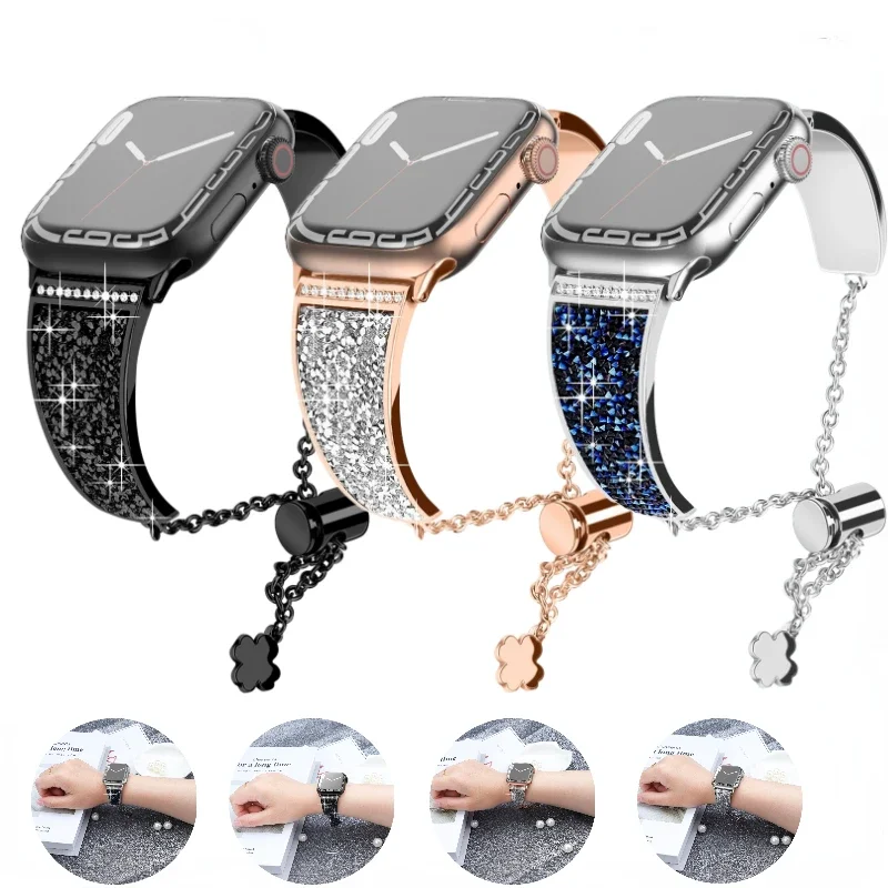 Металлический ремешок для Apple Watch Band 49 мм 46 мм 45 мм 44 мм 42 мм 41 мм 40 мм, женский браслет из нержавеющей стали для iWatch Ultra 10 9 8 7 6 5 4 3 SE
Металлический ремешок для Apple Watch Band 49 мм 46 мм 45 мм 44 мм 42 мм 41 мм 40 мм, женский браслет из нержавеющей стали для iWatch Ultra 10 9 8 7 6 5 4 3 SE