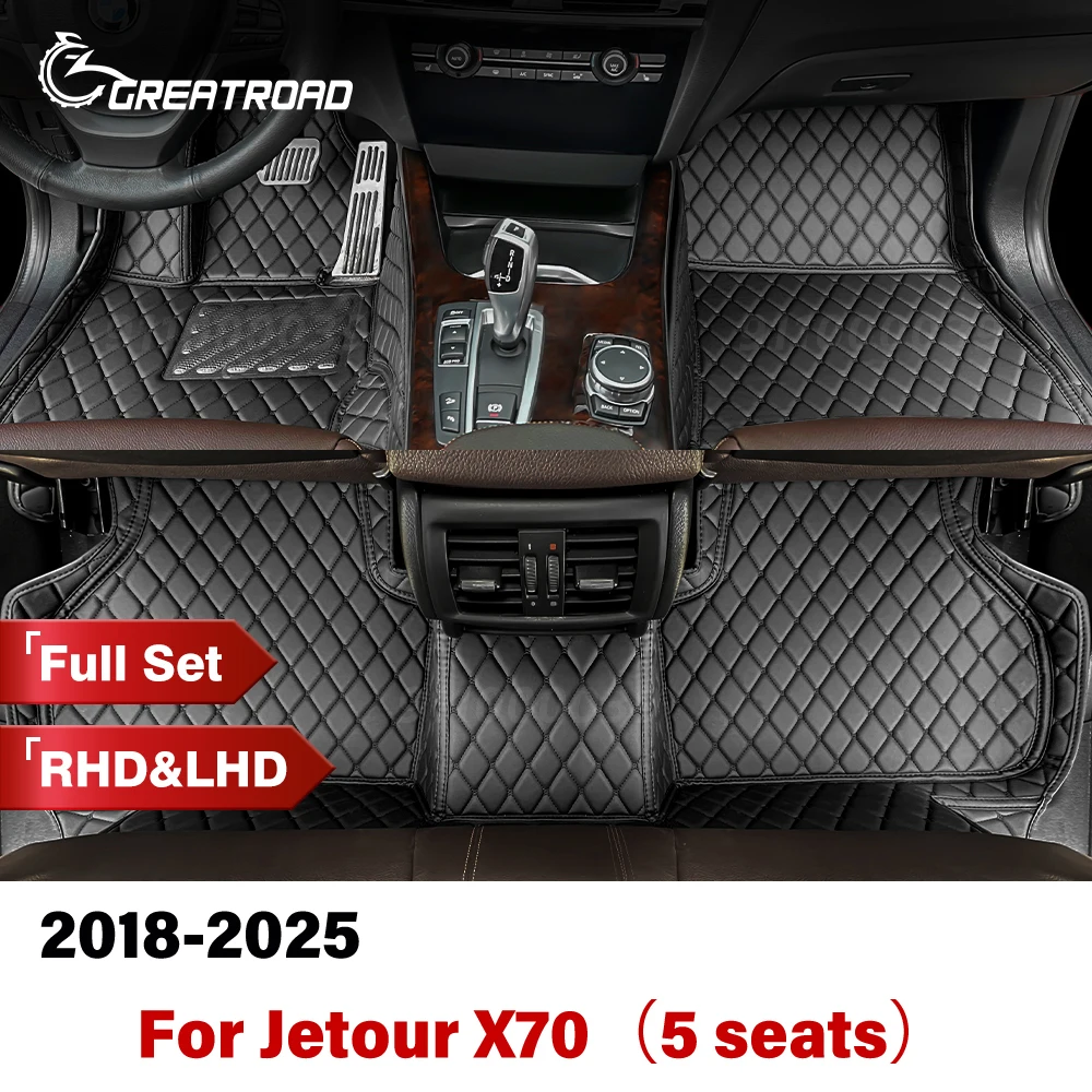 For Jetour X70(5 seats)2018-2025 2024 2023 2022 2021 Custom Car Floor Mat Automobile Carpet Cover Interior Accessorie Protective
For Jetour X70(5 seats)2018-2025 2024 2023 2022 2021 Custom Car Floor Mat Automobile Carpet Cover Interior Accessorie Protective