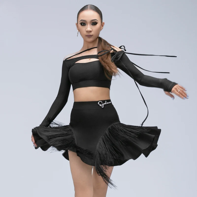 Fashion Latin Dance Clothes Adults Samba Chacha Latin Dance Costumes Women'S Ballroom Dance Clothing Training Wear SL11476
Fashion Latin Dance Clothes Adults Samba Chacha Latin Dance Costumes Women'S Ballroom Dance Clothing Training Wear SL11476