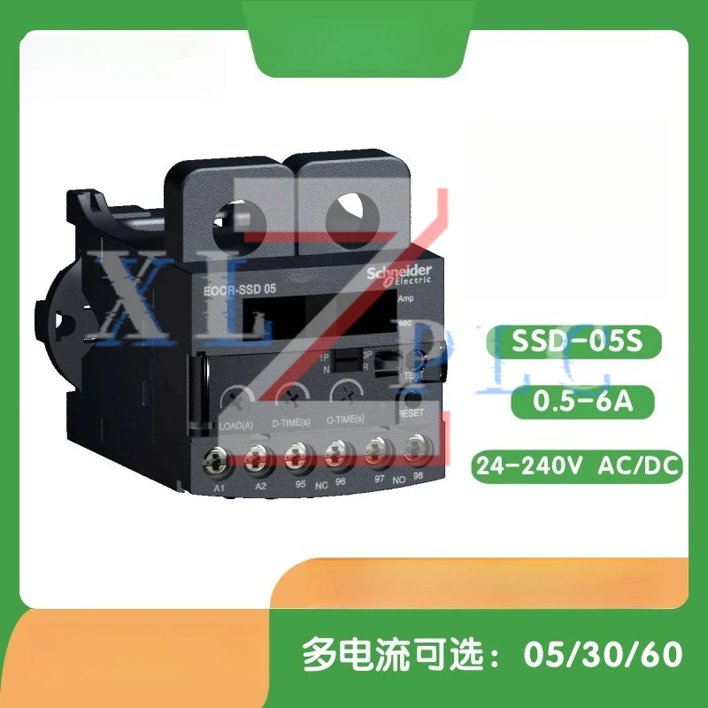New Original EOCRSSD-05S Digital Electronic Overcurrent Relay 24-240V Motor Protection
New Original EOCRSSD-05S Digital Electronic Overcurrent Relay 24-240V Motor Protection
