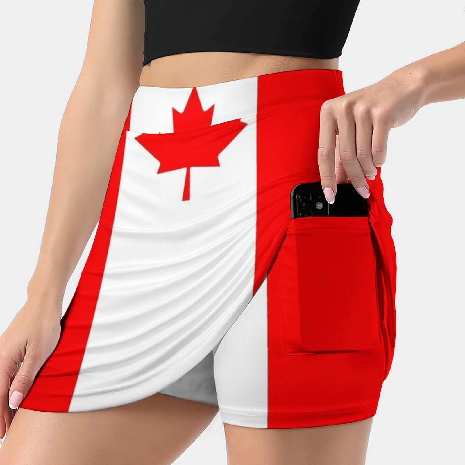 Flag Of Canada Women's skirt With Pocket Vintage Skirt Printing A Line Skirts Summer Clothes Flag Canadian National White Red
Flag Of Canada Women's skirt With Pocket Vintage Skirt Printing A Line Skirts Summer Clothes Flag Canadian National White Red