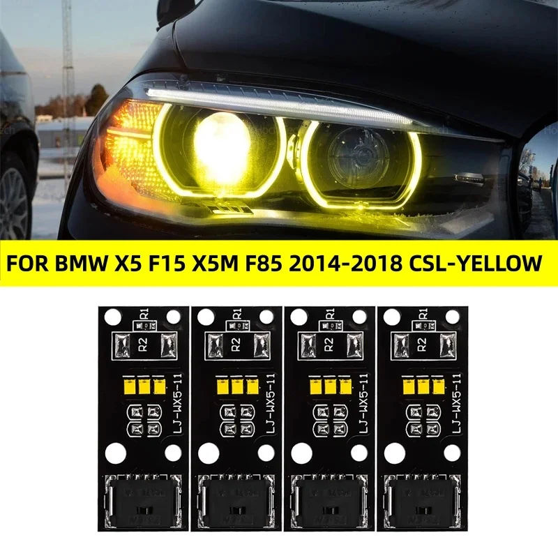 Желтый DRL передний фонарь, плата управления фар, светодиодный чип с угловыми глазами 63117263051 для BMWX5 F15 X5M F85 2014-2018
Желтый DRL передний фонарь, плата управления фар, светодиодный чип с угловыми глазами 63117263051 для BMWX5 F15 X5M F85 2014-2018