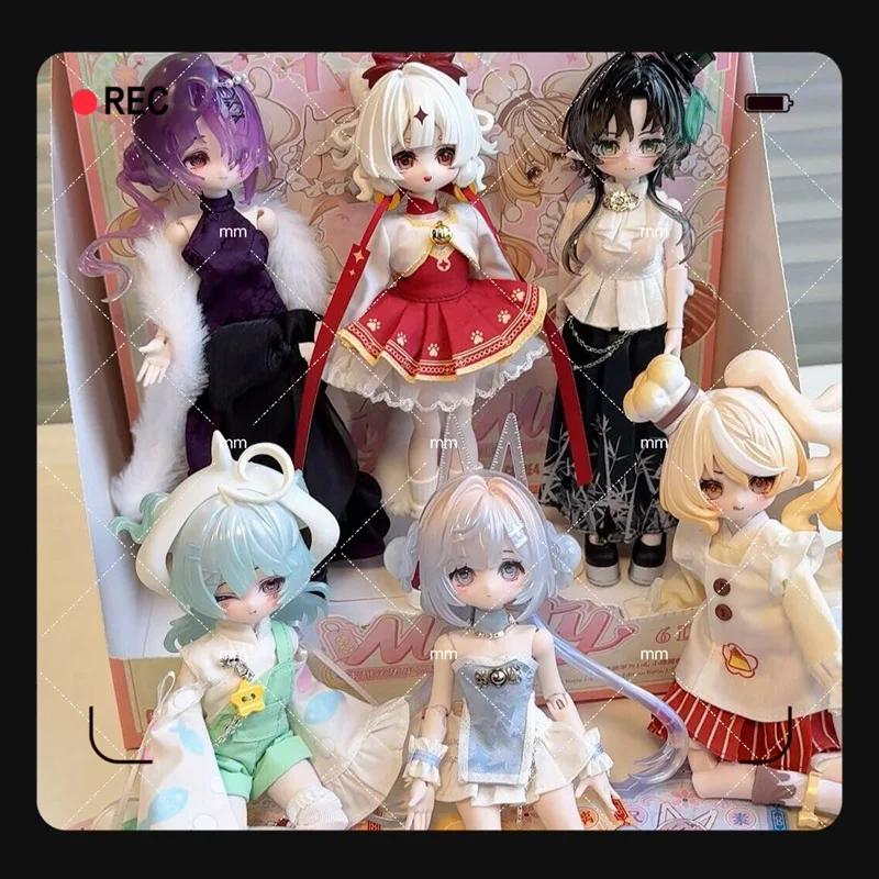 In Stock Kawaii COME4FREE Minty V3 Fortune Talisman Spirit Series Blind Box 1/8 Bjd Articulated Doll Genuine Figurine Ornament
In Stock Kawaii COME4FREE Minty V3 Fortune Talisman Spirit Series Blind Box 1/8 Bjd Articulated Doll Genuine Figurine Ornament