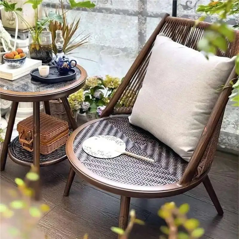 Simple recliner balcony lazy comfortable rattan agarwood sofa chair woven table chair rattan chair tea leisure combination
Simple recliner balcony lazy comfortable rattan agarwood sofa chair woven table chair rattan chair tea leisure combination