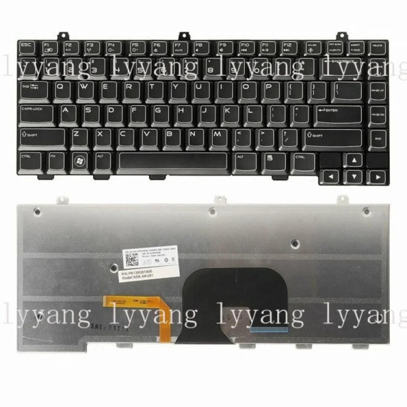 f 2M4NW FOR DELL Alienware M14X R2 PK130ML1A00 Laptop US Keyboard Backlight