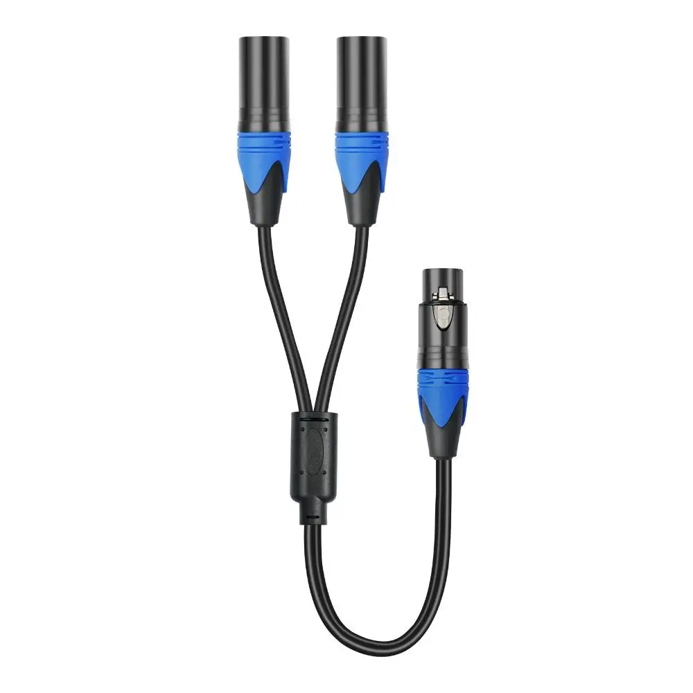 XLR 3-контактный аудиокабель с металлическим покрытием, шумоподавление, кабель-разветвитель XLR, двухслойный экранирующий микрофонный разветвитель, шнур усилителя
XLR 3-контактный аудиокабель с металлическим покрытием, шумоподавление, кабель-разветвитель XLR, двухслойный экранирующий микрофонный разветвитель, шнур усилителя