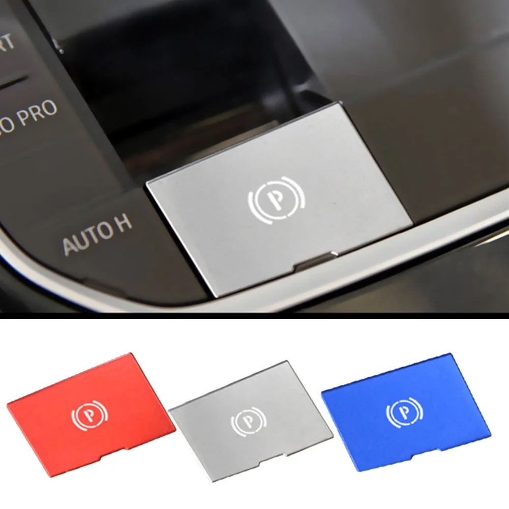 Aluminum Alloy Car Electronic Handbrake Button Cover Trim Red/Blue/Silver For BMW 3 Series G20 G28 2020-2021 LHD Car Accessories
Aluminum Alloy Car Electronic Handbrake Button Cover Trim Red/Blue/Silver For BMW 3 Series G20 G28 2020-2021 LHD Car Accessories