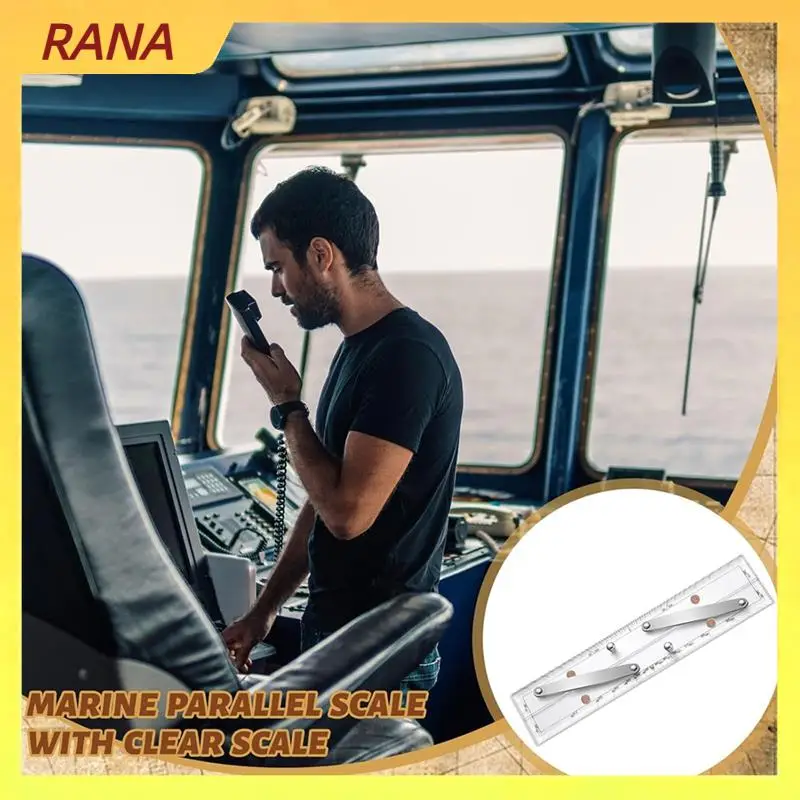 Морская параллельная линейка RANA с прозрачными весами, 12-дюймовая параллельная линейка, навигационные инструменты для навигационного рисования лодок и кораблей
Морская параллельная линейка RANA с прозрачными весами, 12-дюймовая параллельная линейка, навигационные инструменты для навигационного рисования лодок и кораблей