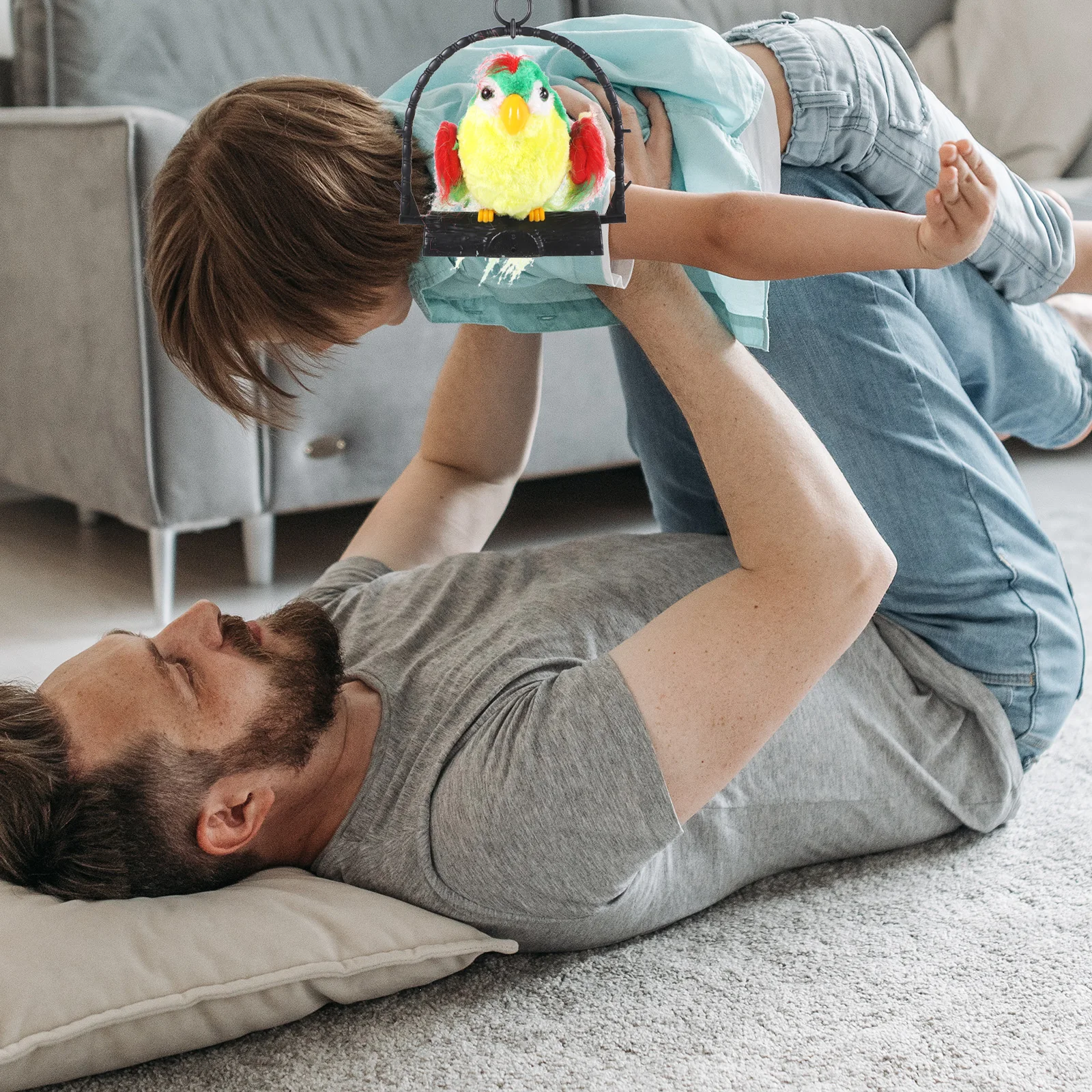 Electric Recording Parrot Kids Early Learning Adorable Shape Comfortable Texture Train Hearing Sensitivity Communication Ability
Electric Recording Parrot Kids Early Learning Adorable Shape Comfortable Texture Train Hearing Sensitivity Communication Ability