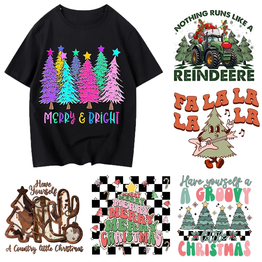 Christmas tree New Iron On Heat Transfer Stickers For Clothes DTF Pinted Vinyl Thermal Appliques Washable T-Shirt Decal
Christmas tree New Iron On Heat Transfer Stickers For Clothes DTF Pinted Vinyl Thermal Appliques Washable T-Shirt Decal
