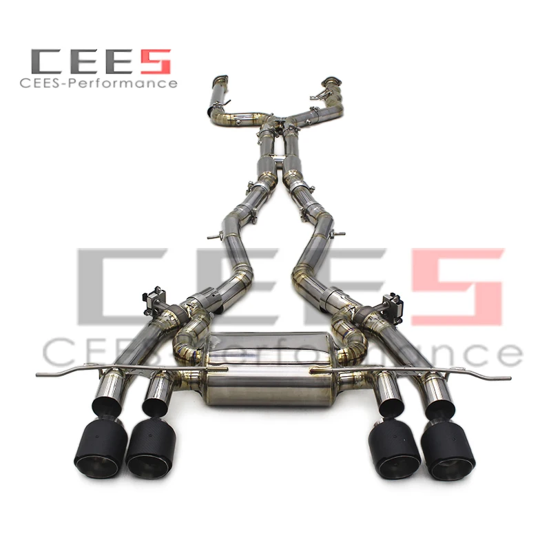 CEES для BMW M3/M4 G80/G82 3.0T 2019-2023 титановый новейший стиль Performance Valvetronic глушитель выхлопной трубы с черными наконечниками
CEES для BMW M3/M4 G80/G82 3.0T 2019-2023 титановый новейший стиль Performance Valvetronic глушитель выхлопной трубы с черными наконечниками