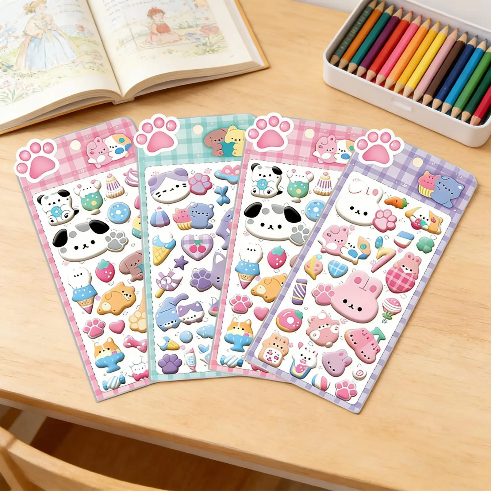 Kids Stickers Cartoon Animal Adhesive Decals Cute Animal Decals For Laptops Phone Case Party Birthday Classroom Activity Reward
Kids Stickers Cartoon Animal Adhesive Decals Cute Animal Decals For Laptops Phone Case Party Birthday Classroom Activity Reward
