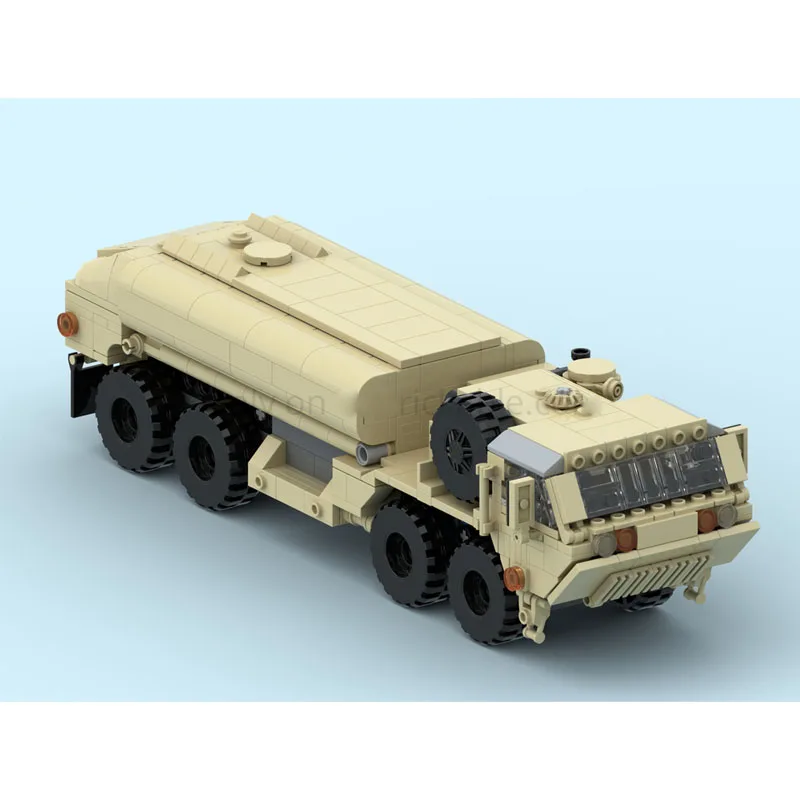 Конструктор MOC-252483: Новая модель грузовика-цистерны 8x8, 925 деталей. Креативный подарок для мальчиков на День рождения и Рождество.
Конструктор MOC-252483: Новая модель грузовика-цистерны 8x8, 925 деталей. Креативный подарок для мальчиков на День рождения и Рождество.