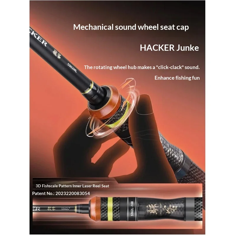 Hasida Hacker 2025 Lure Sliding Float Fishing Rod Fuji Large Guide Ring Long Casting Carbon Fiber Grip 3d Reel Seat Full Set
Hasida Hacker 2025 Lure Sliding Float Fishing Rod Fuji Large Guide Ring Long Casting Carbon Fiber Grip 3d Reel Seat Full Set