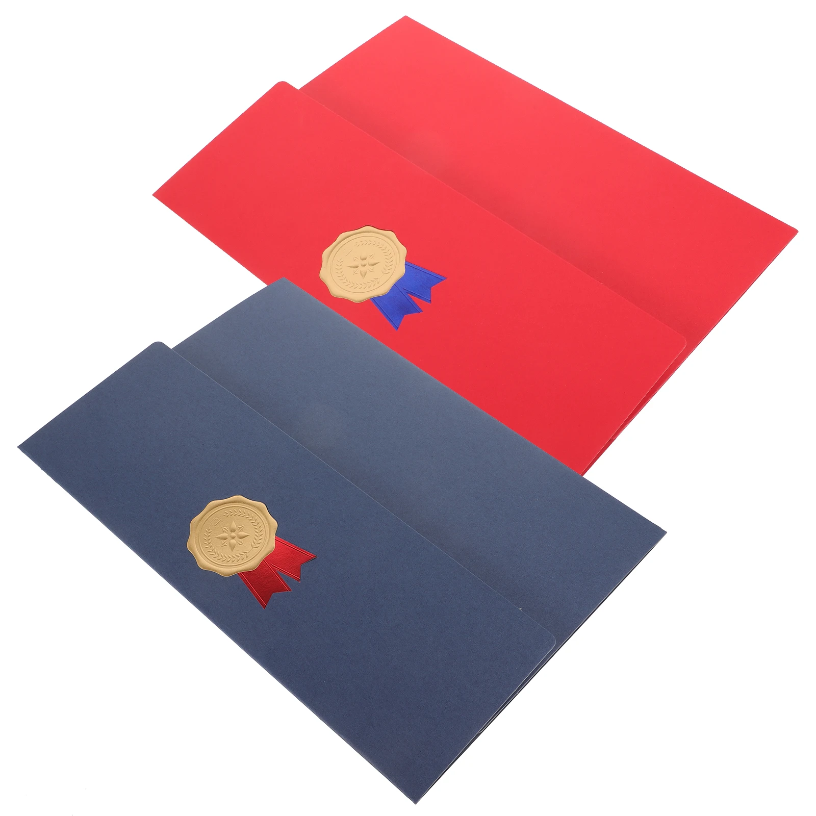 2 Pcs Certificate Book Cover Paper Holder Graduation Award Envelope Protective Case Document Folder Lightweight Portable
2 Pcs Certificate Book Cover Paper Holder Graduation Award Envelope Protective Case Document Folder Lightweight Portable