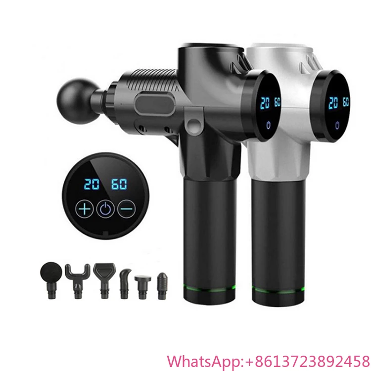 2022 New Design Brushless Massager 30 Speed Low Sound Vibration Muscle Massage Gun
2022 New Design Brushless Massager 30 Speed Low Sound Vibration Muscle Massage Gun