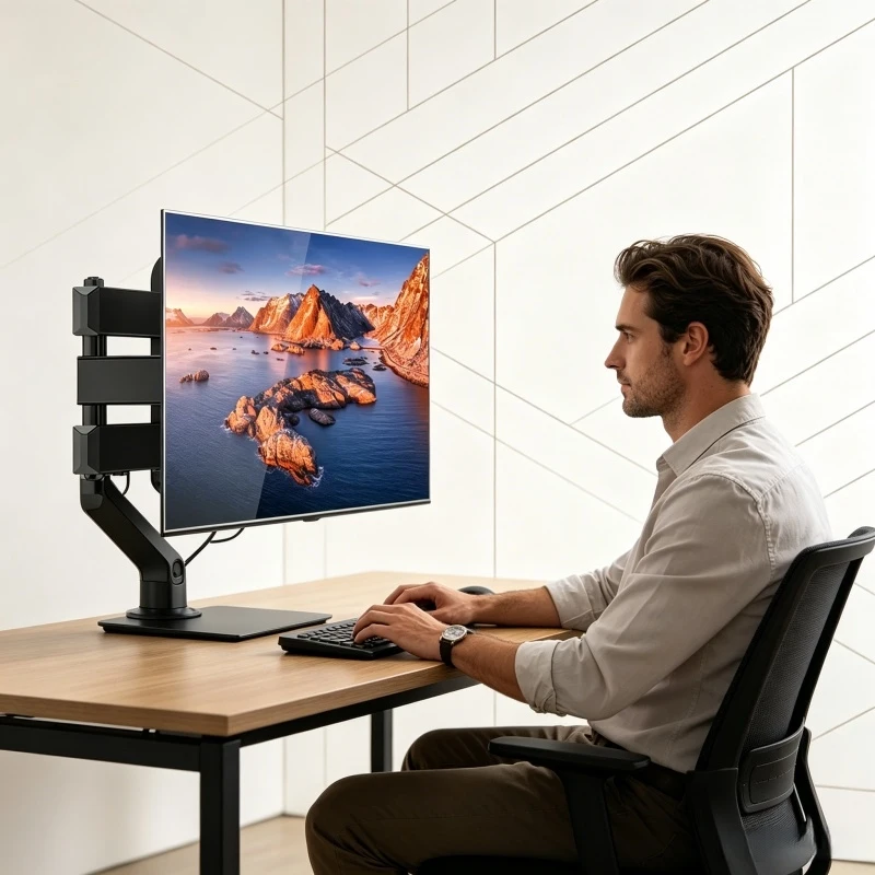 20° tiltable TV Wall Mount Bracket 360° Rotated Holder Universal TV Mounts for 10-27'' Computer Monitor Stand Monitor Flat Pane
20° tiltable TV Wall Mount Bracket 360° Rotated Holder Universal TV Mounts for 10-27'' Computer Monitor Stand Monitor Flat Pane