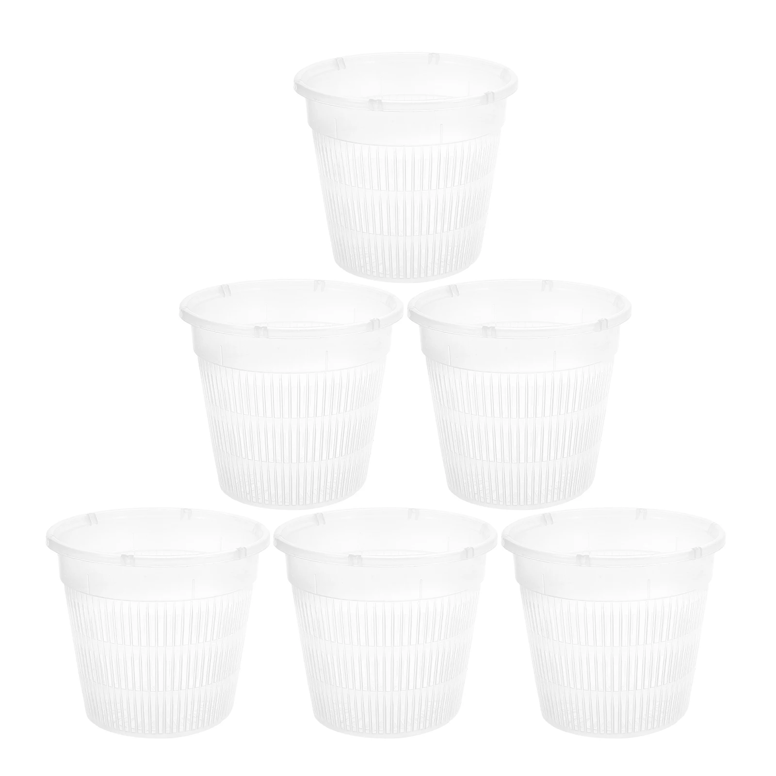 6 Sets Root Control Pot Orchid Flower Pots Clear for Plants Special Basin Planter with Drainage Nursery Plastic
6 Sets Root Control Pot Orchid Flower Pots Clear for Plants Special Basin Planter with Drainage Nursery Plastic