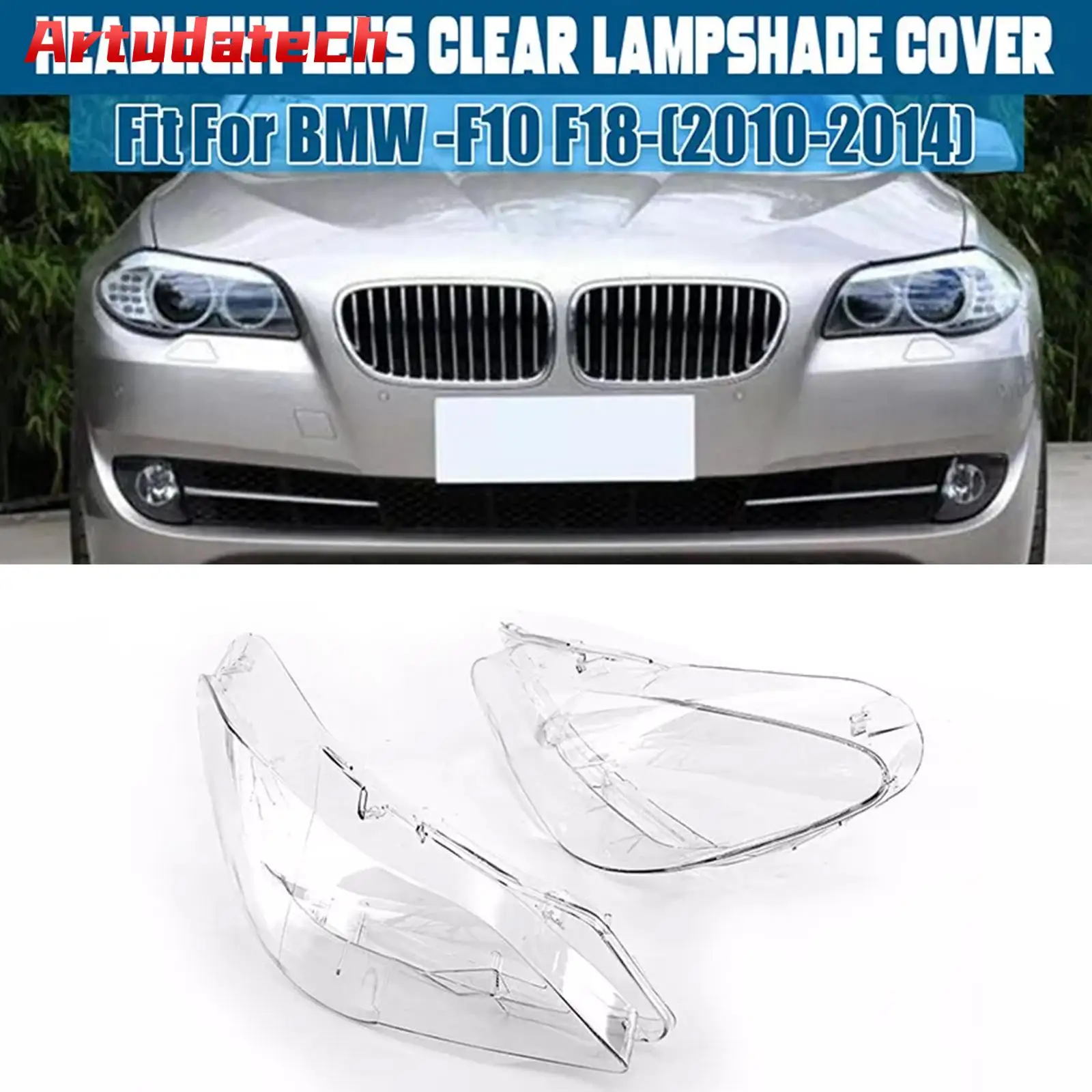 Artudatech 2 шт. передняя фара, крышка объектива, абажур L & R для BMW 5 F10 F11 F18 10-13, автомобильные аксессуары
Artudatech 2 шт. передняя фара, крышка объектива, абажур L & R для BMW 5 F10 F11 F18 10-13, автомобильные аксессуары