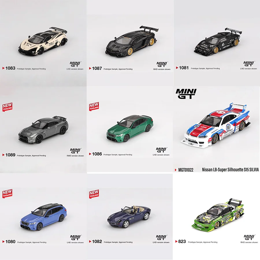 MINI GT 1:64 Nissan LB-Super Silhouette S15 SILVIA ATHLETE Skyline GT-R (R32) VeilSide Combat C-I Alloy Die Casting Car Model
MINI GT 1:64 Nissan LB-Super Silhouette S15 SILVIA ATHLETE Skyline GT-R (R32) VeilSide Combat C-I Alloy Die Casting Car Model