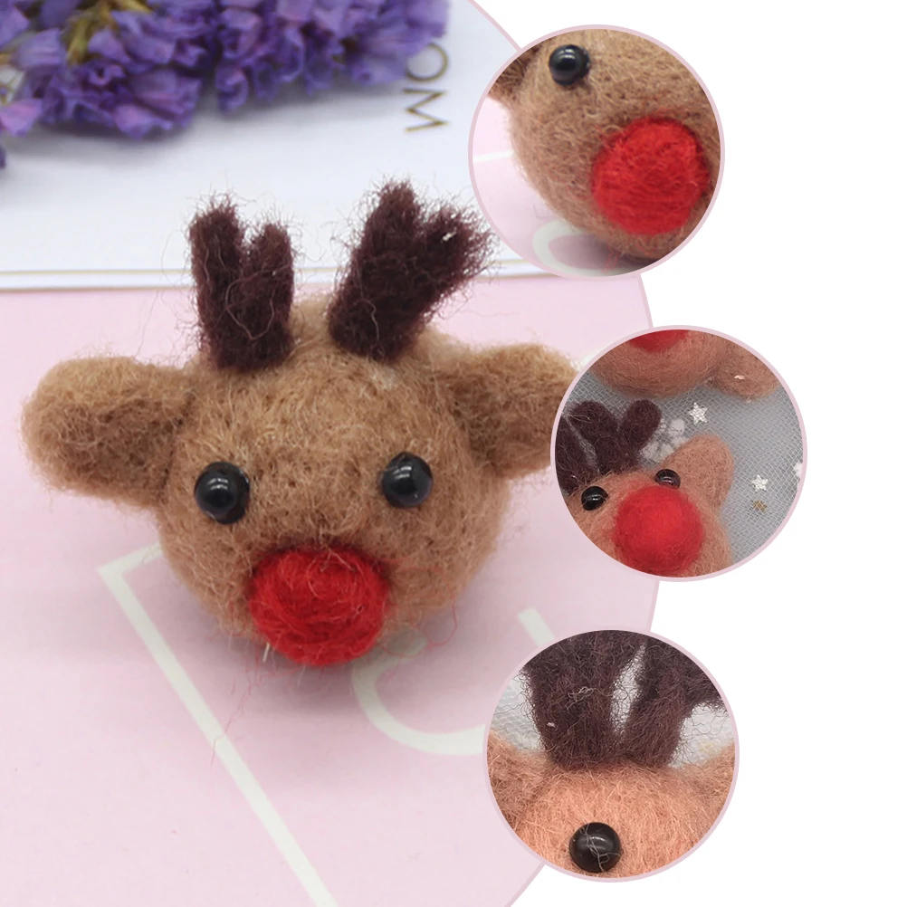 5pcs Christmas Decoration Hat Material Antler Shaped Felt Brooch Corsage Pin for Clothing Accessories Party Gifts 
5pcs Christmas Decoration Hat Material Antler Shaped Felt Brooch Corsage Pin for Clothing Accessories Party Gifts