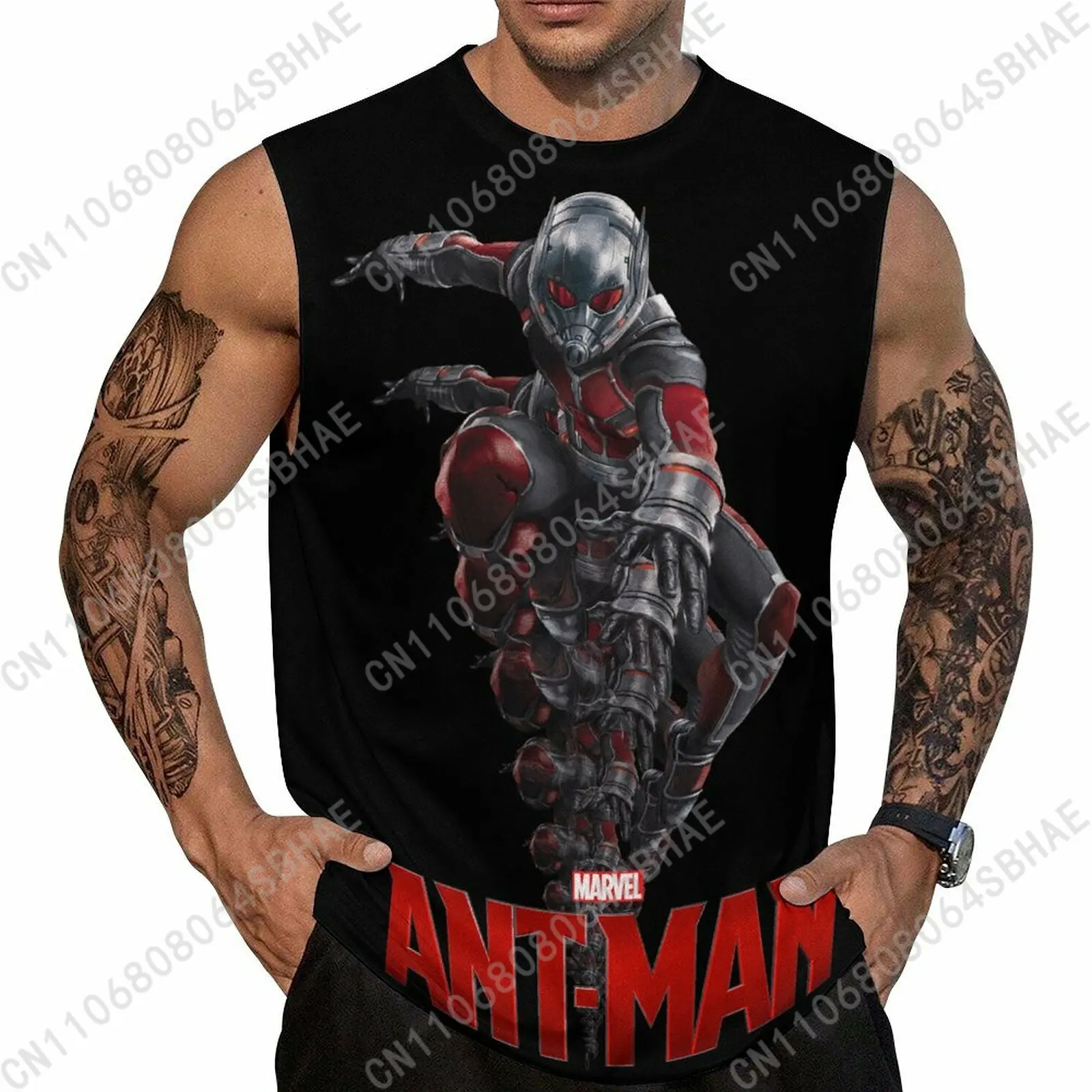 Marvel Ant Man Custom Men's Sleeveless Shirt Personalized Tank Top Wear Summer Vest Tops Men Daily Use Cosplay
Marvel Ant Man Custom Men's Sleeveless Shirt Personalized Tank Top Wear Summer Vest Tops Men Daily Use Cosplay
