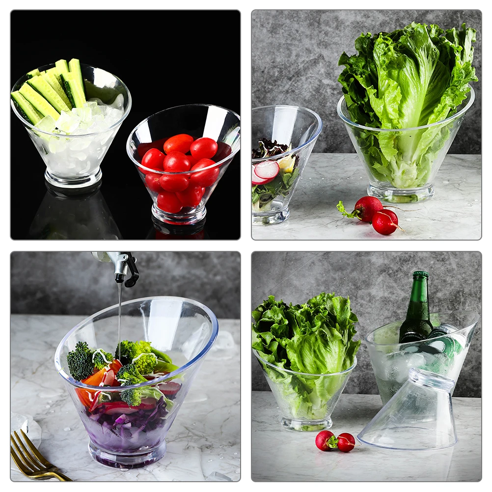 3pcs Portable Ice Cream Bowl Transparent Salad Snack Angled Bowls Food Container Kitchen Accessories Vegetable Fruit Storage
3pcs Portable Ice Cream Bowl Transparent Salad Snack Angled Bowls Food Container Kitchen Accessories Vegetable Fruit Storage