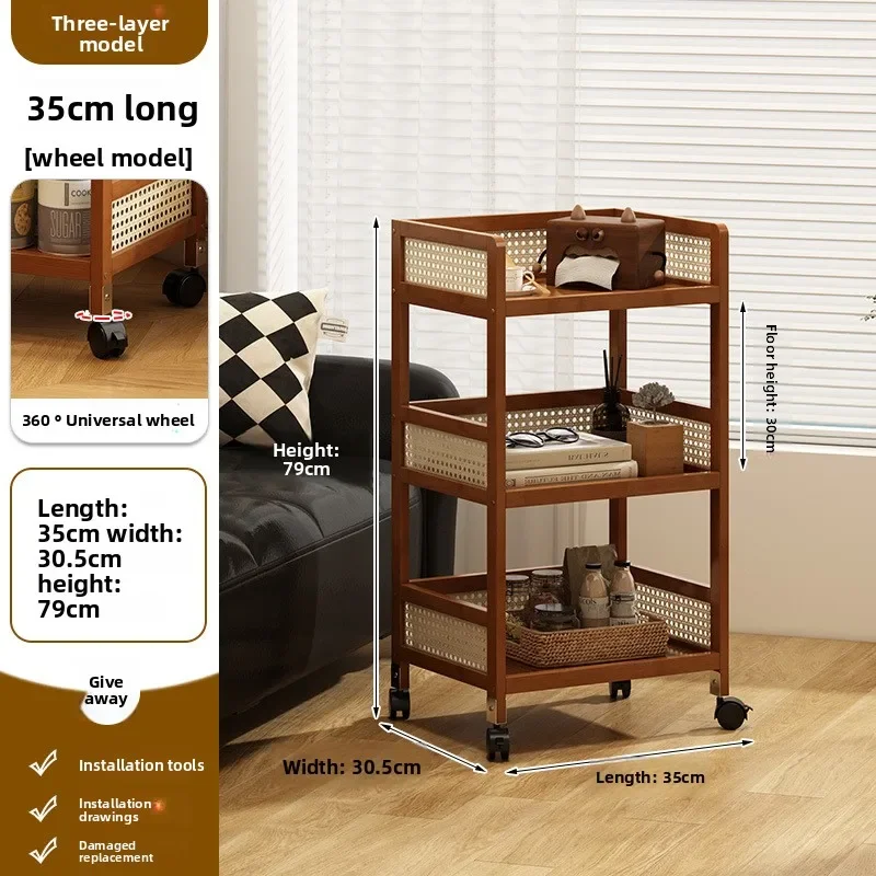 Factory Durable Mobile Coffee Table Trolley Baffle Rack Multi-layer Snack Storage Rack
Factory Durable Mobile Coffee Table Trolley Baffle Rack Multi-layer Snack Storage Rack