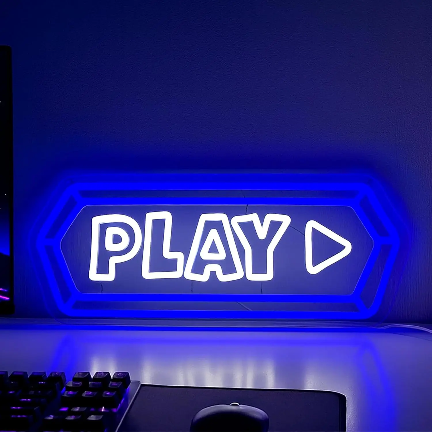 Play Neon Sign LED Play Button Light USB Neon Light for Bar Gaming Room Kids Room Bedroom Decoration neon personnalisé Gift
Play Neon Sign LED Play Button Light USB Neon Light for Bar Gaming Room Kids Room Bedroom Decoration neon personnalisé Gift