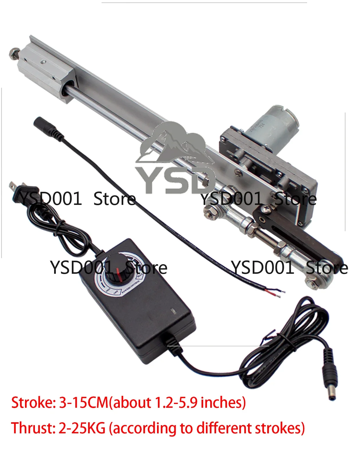 Reciprocating Cycle Linear Actuator DC 24V Gear Adjustable Telescopic Motor DIY Motor With Speed Controller Stroke 3-15CM
Reciprocating Cycle Linear Actuator DC 24V Gear Adjustable Telescopic Motor DIY Motor With Speed Controller Stroke 3-15CM