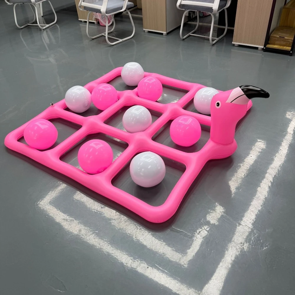 Flamingo Shaped Inflatable Tic Tac Toe Float, Water Pool Game for Summer Party Entertainment
Flamingo Shaped Inflatable Tic Tac Toe Float, Water Pool Game for Summer Party Entertainment