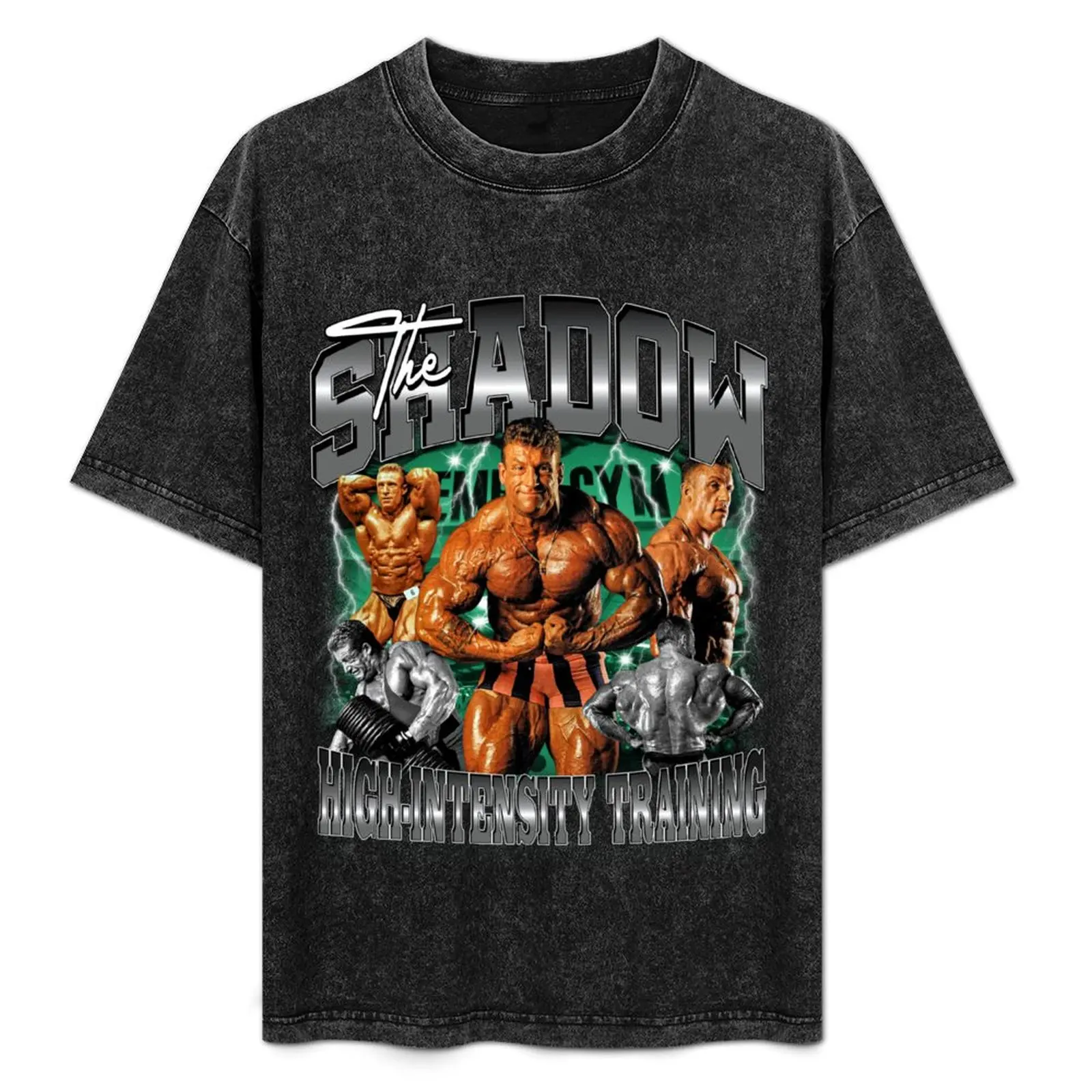 Dorian Yates The Shadow High-Intensity Training Temple Gym T-Shirt Breathable Workout Short Sleeve Top
Dorian Yates The Shadow High-Intensity Training Temple Gym T-Shirt Breathable Workout Short Sleeve Top