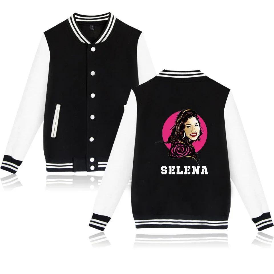 Selena Quintanilla Baseball Uniform Fleece Jacket Women Men Streetwear Hip Hop Long Sleeve Hoodie Sweatshirts Casual Sportswear
Selena Quintanilla Baseball Uniform Fleece Jacket Women Men Streetwear Hip Hop Long Sleeve Hoodie Sweatshirts Casual Sportswear