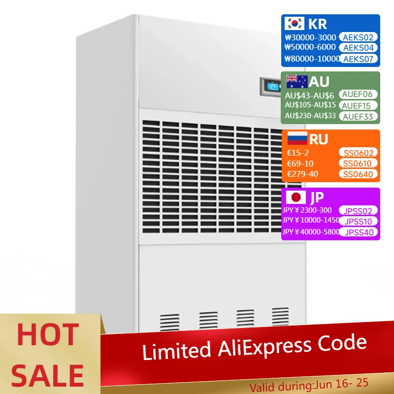 20KG/H Industrial Dehumidifier Multifunction Commercial Air Dehumidifier for Basement / Workshop/laboratory /engine Room 380v
20KG/H Industrial Dehumidifier Multifunction Commercial Air Dehumidifier for Basement / Workshop/laboratory /engine Room 380v