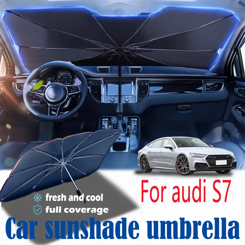 For Audi S7 front windshield panel, sun visor, summer car interior accessories, heat insulation, sun shading
For Audi S7 front windshield panel, sun visor, summer car interior accessories, heat insulation, sun shading