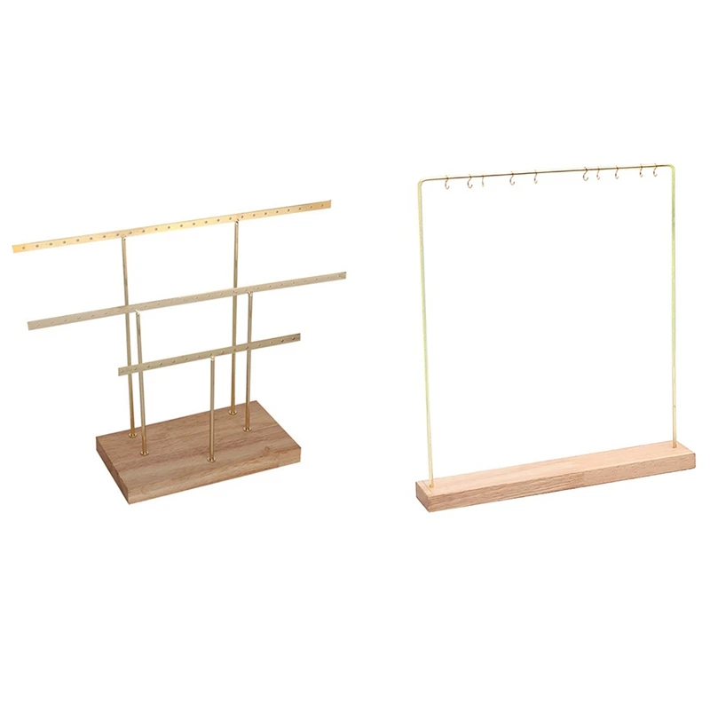 2PCS Hanging Jewelry Display Rack Tree Organizer Metal Rack With Fashion Jewelry Display Rack Stand Holder
2PCS Hanging Jewelry Display Rack Tree Organizer Metal Rack With Fashion Jewelry Display Rack Stand Holder
