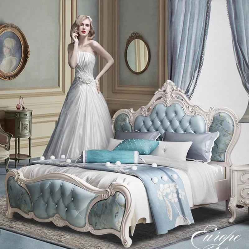 European Beauty Bed Design Girls Queen Bedroom Bunk Double Bed Castle Sleeping Princess Luxury Cama Solteiro Trendy Furniture
European Beauty Bed Design Girls Queen Bedroom Bunk Double Bed Castle Sleeping Princess Luxury Cama Solteiro Trendy Furniture