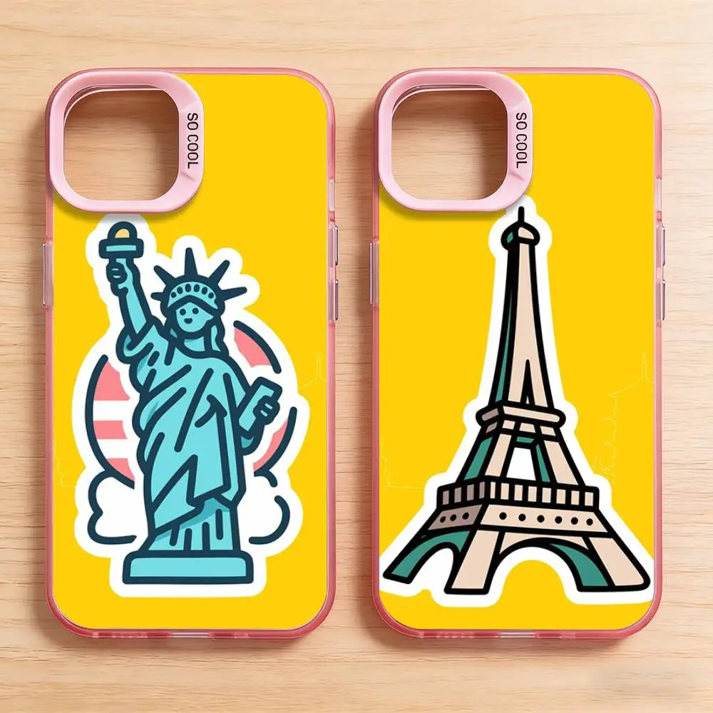 World Famous Landmark Phone Case for iPhone 17 16 15 14 13 12 11 Pro Plus Max Air Mini X XS TPU Bumper
World Famous Landmark Phone Case for iPhone 17 16 15 14 13 12 11 Pro Plus Max Air Mini X XS TPU Bumper