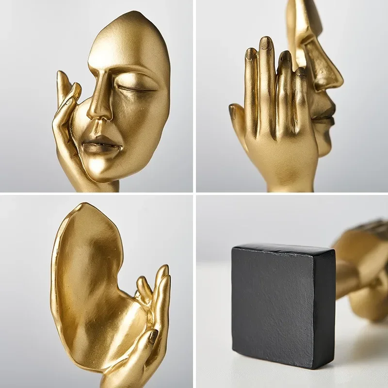 Nordic Statue Abstract Resin Desktop Ornaments Sculpture Miniature Figurines Face Character Art Crafts Office Home Decoration
Nordic Statue Abstract Resin Desktop Ornaments Sculpture Miniature Figurines Face Character Art Crafts Office Home Decoration