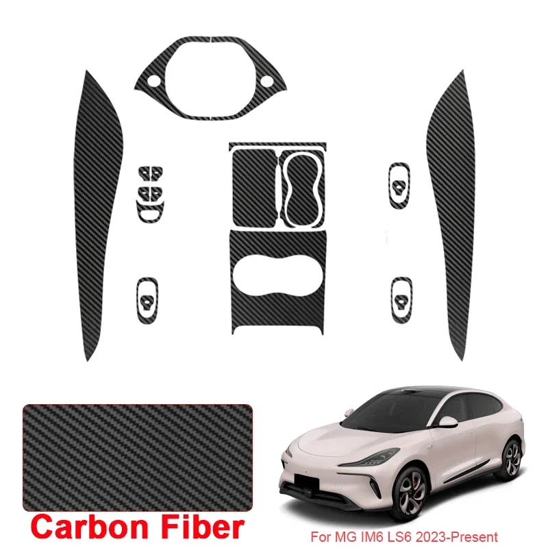 Автомобильная карбоновая внутренняя наклейка, подъемная панель окна, наклейка, защитная пленка для двери шестерни, автоаксессуар для MG IM6 LS6 2023-Present LHD 
Автомобильная карбоновая внутренняя наклейка, подъемная панель окна, наклейка, защитная пленка для двери шестерни, автоаксессуар для MG IM6 LS6 2023-Present LHD
