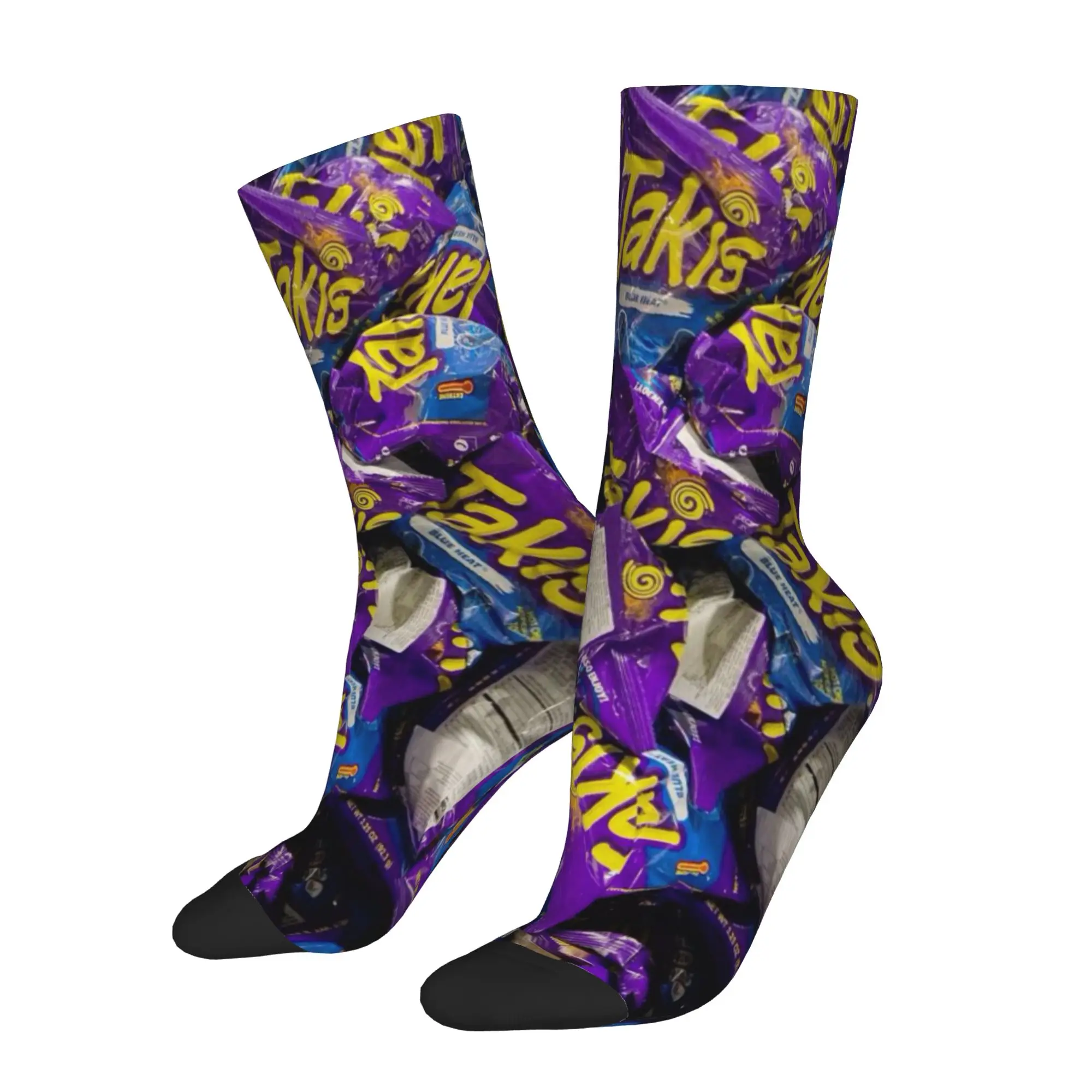 1 Pair Funny Sock Takis Spicy Corn Snack Strips Rock Quality Pattern Printed Men Crew Socks Novelty Men's Socks
1 Pair Funny Sock Takis Spicy Corn Snack Strips Rock Quality Pattern Printed Men Crew Socks Novelty Men's Socks
