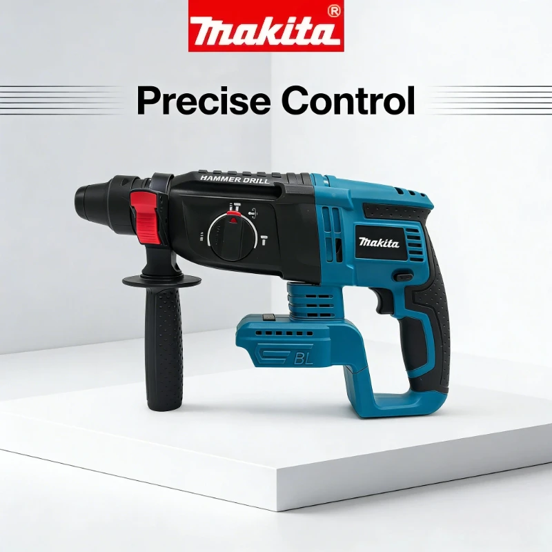 Makita 18V Cordless Brushless Hammer Drill (26MM) - Lithium Battery Wireless Power Tool for Drilling(only machine)
Makita 18V Cordless Brushless Hammer Drill (26MM) - Lithium Battery Wireless Power Tool for Drilling(only machine)