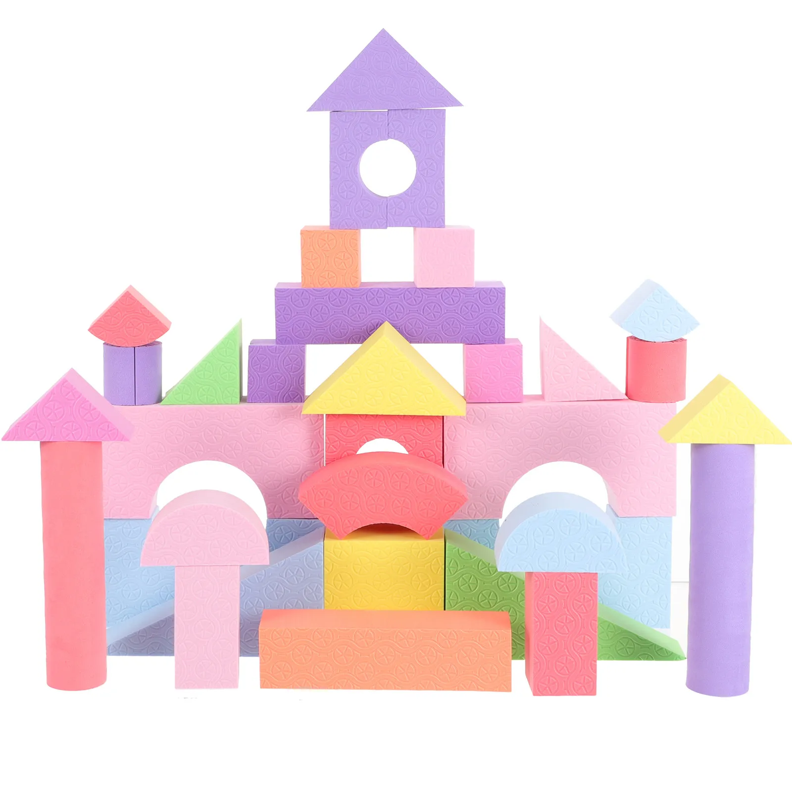 52Pcs Foam Eva Soft Stacking Blocks Educational Early Learning Cognitive Development Toddlers 1-3 Years Foam Building Blocks
52Pcs Foam Eva Soft Stacking Blocks Educational Early Learning Cognitive Development Toddlers 1-3 Years Foam Building Blocks