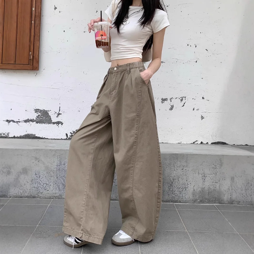 2025 новый дизайн Sense, ретро и старые джинсы, женские летние тонкие и универсальные свободные широкие брюки, брюки
2025 новый дизайн Sense, ретро и старые джинсы, женские летние тонкие и универсальные свободные широкие брюки, брюки