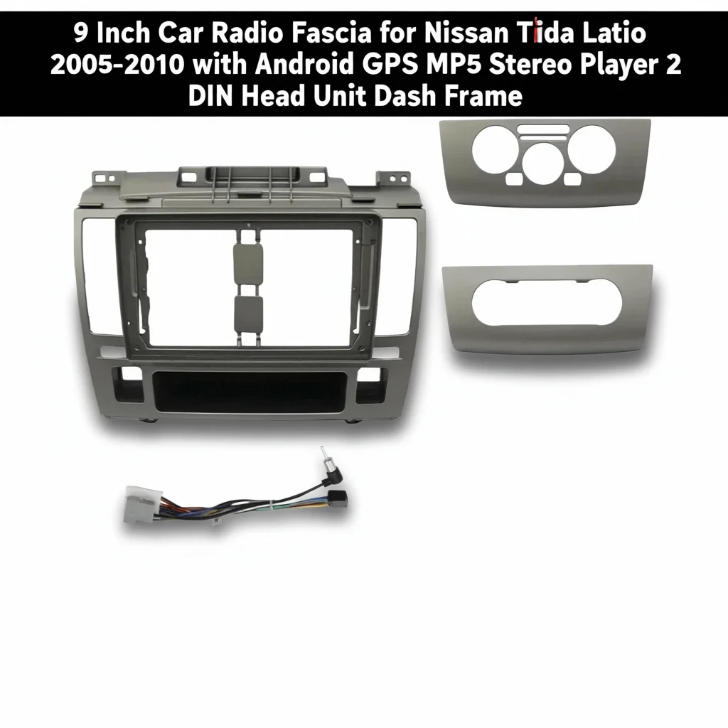 9-дюймовый автомобильный радиоприемник для Nissan Tiida Latio 2005-2010 с Android GPS MP5 стереоплеер 2 Din головное устройство рама приборной панели
9-дюймовый автомобильный радиоприемник для Nissan Tiida Latio 2005-2010 с Android GPS MP5 стереоплеер 2 Din головное устройство рама приборной панели