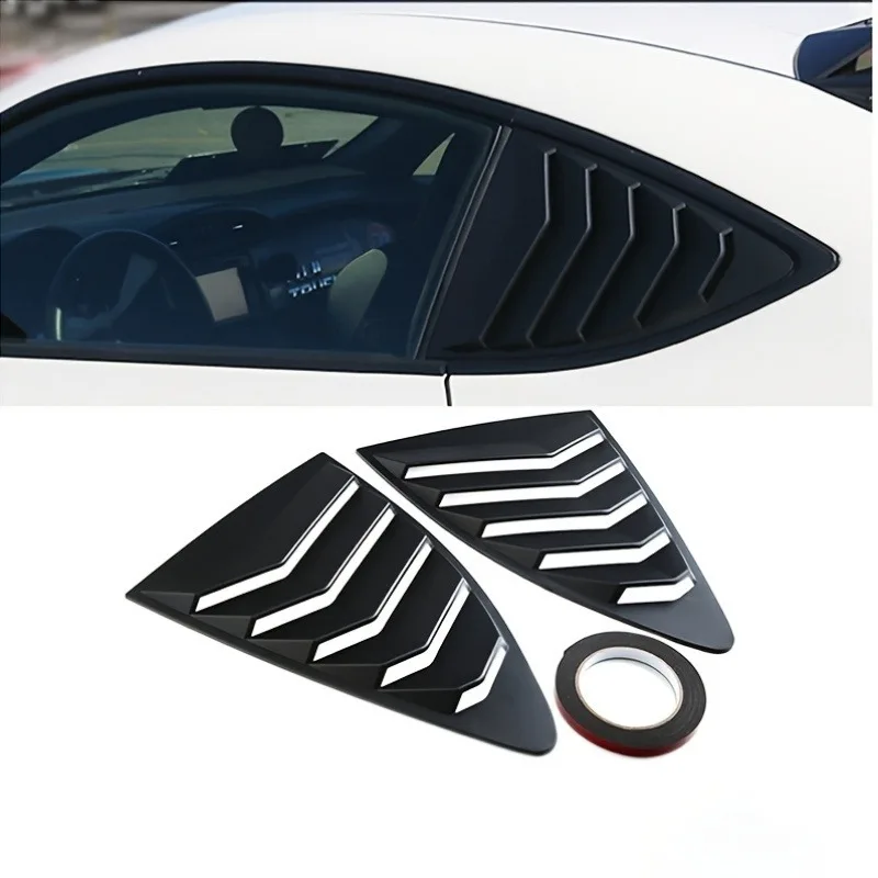Suitable for Toyota 86 Subaru BRZ modified car air vent decoration side air vent rear triangular louver
Suitable for Toyota 86 Subaru BRZ modified car air vent decoration side air vent rear triangular louver