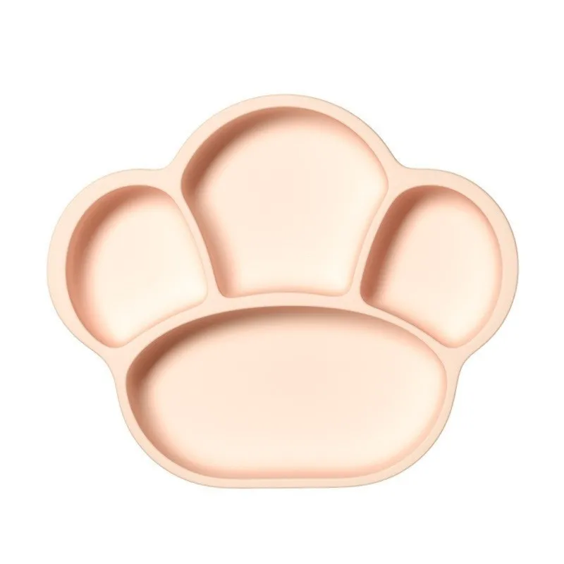 CYGJ-Fork, Knife, And Straw Silicone Baby Feeding Plate- Cherry Blossom Cat Paw Design
CYGJ-Fork, Knife, And Straw Silicone Baby Feeding Plate- Cherry Blossom Cat Paw Design