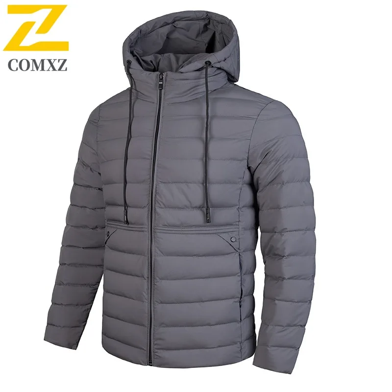 Men Korean Style Winter Coat Hooded Windproof Thermal Jacket Outdoor Fleece-lined Parka Fashion Casual Thickened Padded Overcoat
Men Korean Style Winter Coat Hooded Windproof Thermal Jacket Outdoor Fleece-lined Parka Fashion Casual Thickened Padded Overcoat